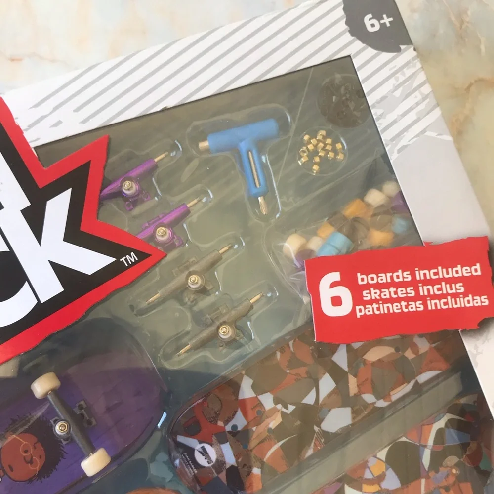 Tech Deck Sk8shop Bonus Pack 6 Skateboards NEW Fingerboards